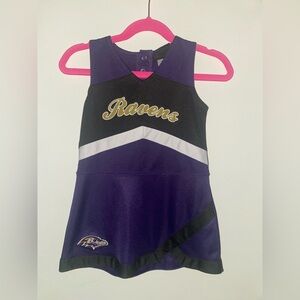NFL Cheerleader | Baltimore Ravens | Purple Black | 3T | Like New | Football